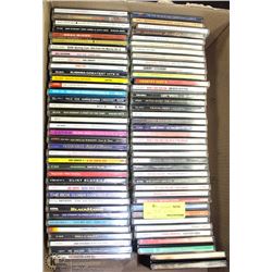 BOX OF 75 MOSTLY COUNTRY CD'S