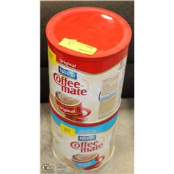 TWO  1.4KG CONTAINERS OF NESTLE COFFEMATE ORIGINAL