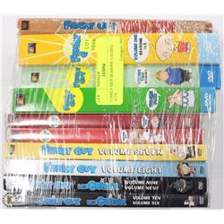 FAMILY GUY SEASONS 1-10 DVD SETS