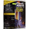 Image 1 : FIRST ALERT STEEL FIRE ESCAPE LADDER   15 FT LONG