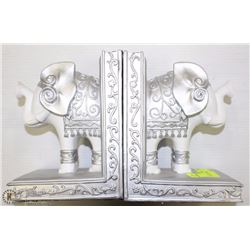 ELEPHANT BOOKENDS