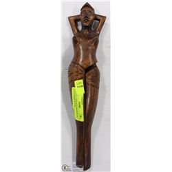 PARTING LEGS NUT CRACKER ALL WOOD MADE IN THE