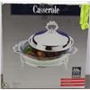 Image 1 : SILVERPLATED 2 QT ROUND LIDDED CASSEROLE