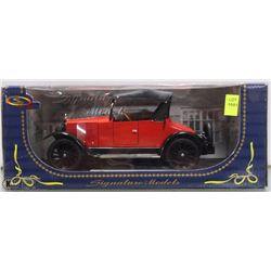 SIGNATURE MODELS 1920 CLEVELAND ROADSTER DIE CAST