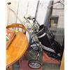 Image 1 : GOLF CLUBS AND BAG BOY CART