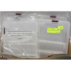 4 PLANO FISHING TACKLE BOXES