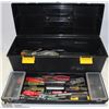 Image 1 : LARGE BLACK & YELLOW TOOLBOX FULL OF TOOLS