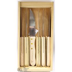 NEW BUTCHER BLOCK STEAK KNIFE BRAND