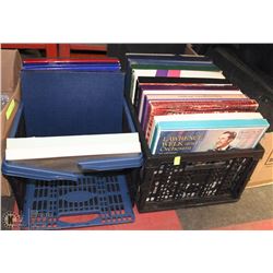 2 CRATES OF ASSORTED RECORDS