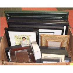 LARGE BOX OF MOSTLY NEW FRAMES INCL.