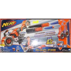 N-STRIKE ELITE RHINO FIRE NERF GUN ,MOTORIZED