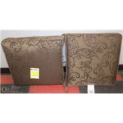 2 NEW PATIO CUSHIONS WITH TAGS