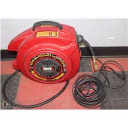 50' AIR HOSE REEL WITH AIR HOSE