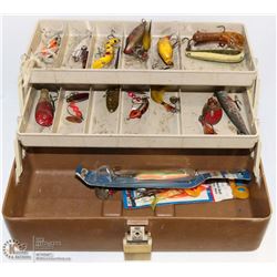 TACKLE BOX WITH TACKLE AND ACCESSORIES