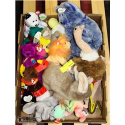 LARGE FLAT OF ASSORTED TY COLLECTIBLES