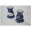 Image 2 : TWO FLOW BLUE HAT PIN HOLDERS