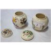 Image 1 : TWO SADLER LIDDED GINGER JARS