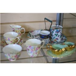 LOT OF STAFFORDSHIRE AND RADFORD CHINA PIECES