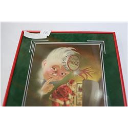FRAMED PRINT WHERE THERES COCA COLA THERES HOSPITALITY