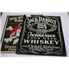 Image 1 : TWO METAL JACK DANIEL SIGNS