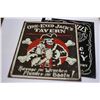 Image 2 : TWO METAL JACK DANIEL SIGNS