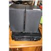 Image 1 : TWO PARADIGN SPEAKERS AND JVC RECEIVER