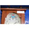 Image 3 : WOOD CASED MANTLE CLOCK