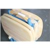 Image 2 : PAINTED MAPLE TRAY SET
