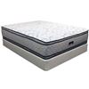 Image 1 : DOUBLE SIZE SERTTA PERFECT SLEEPER EUROTOP BOX AND MATTRESS