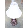 Image 1 : POTTERY LAMP WITH SHADE