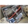 Image 1 : PAIR OF FRAMED MODERN MIRRORS