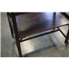 Image 3 : 2-TIER ROLLING TEA TROLLEY