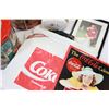 Image 3 : TWO INSULATED BAGS 2003 CALENDAR GARBAGE PAIL AND TWO LARGE POPCORN TINS
