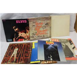 LOT OF ELVIS AND BEATTLES RECORDS