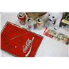 Image 5 : PUZZLE 6-PACK OPENED BOTTLES POLAR BEAR 3 CANS UNOPENED PACK PENCILS CHRISTMAS ORNAMENTS CLOCK AND M