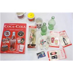 LOT OF THRE MAGNETS GOLD IN BOX COCA COLA BOTTLE SUGAR CREAM AND MUG SET BOTTLES POLAR BEAR BEANIE B