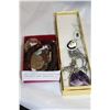 Image 1 : TWO CASES OF POLISHED STONE PENDANTS AND JEWELLRY