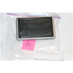 BLACK AND SILVER GARMIN NUVI GPS