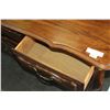 Image 2 : FRENCH PROVINCAL WALNUT DRESSER AND MATCHING HEADBOARD