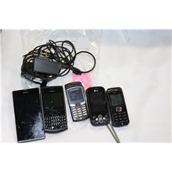 LOT OF LG CELL PHONES