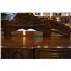 Image 3 : FRENCH PROVINCAL WALNUT DRESSER WITH DRAWERS AND MIRROR
