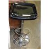 Image 1 : BLACK AND CHROME MODERN BARSTOOL