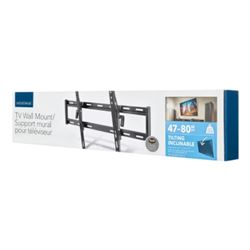 INSIGNIA 47-80" TILTING TV WALL MOUNT WITH SOUND BAR MOUNT