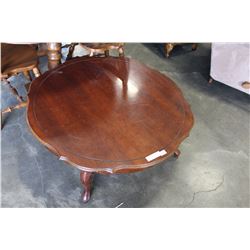 ROUND FRENCH PROVINCAL COFFEE TABLE