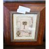 Image 1 : TWO SMALL DESIGNER PALM TREE PRINTS