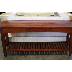 MODERN MISSION OAK SYTLE LEXINGTON FURNITURE HALL TABLE