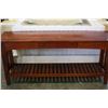 Image 1 : MODERN MISSION OAK SYTLE LEXINGTON FURNITURE HALL TABLE