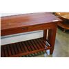 Image 3 : MODERN MISSION OAK SYTLE LEXINGTON FURNITURE HALL TABLE