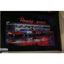 LIGHT UP ROSIES DINER PRINT