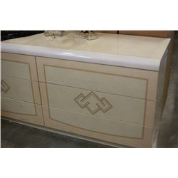 LACQUERED 6 DRAWER DRESSER